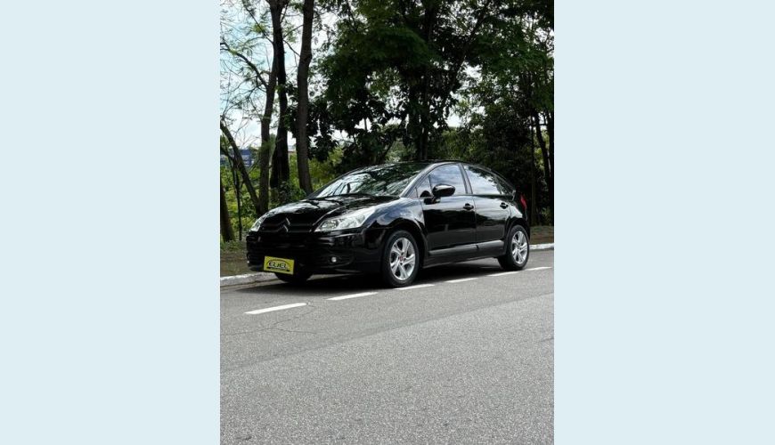 CITROËN C4 16GLX5P F - PRETO - 2014 Foto 2 (Grande)