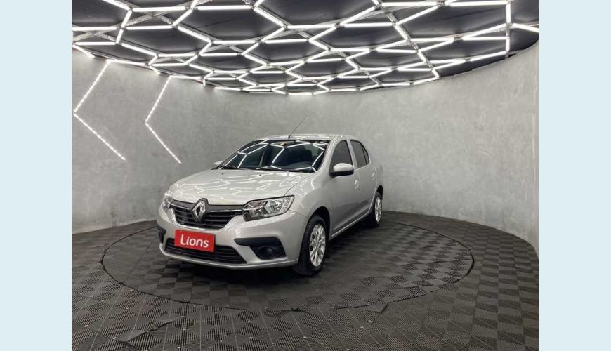 RENAULT LOGAN ZEN 1.0 12V SCE (FLEX) - PRATA - 2020 Foto 2 (Grande)