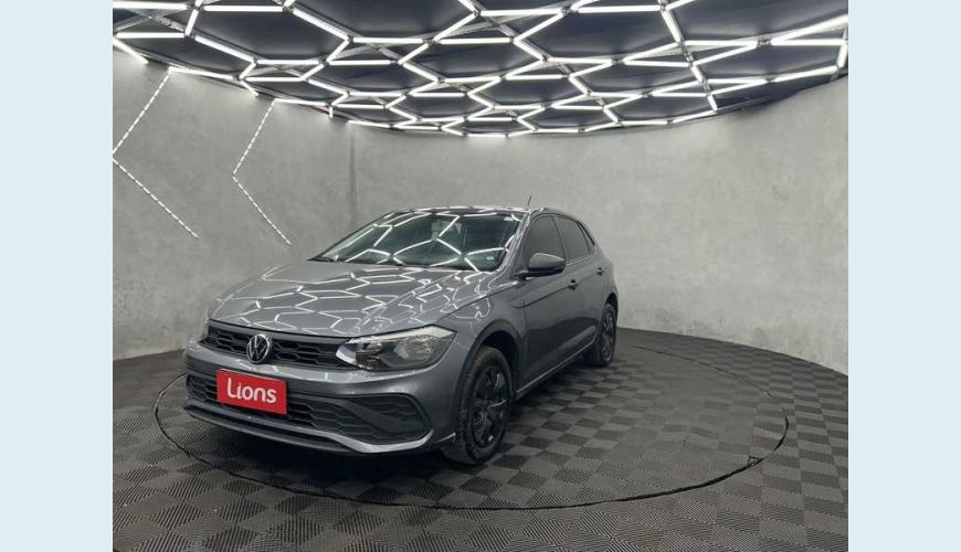 VOLKSWAGEN POLO TRACK 1.0 FLEX 12V 5P - CINZA - 2024 Foto 2 (Grande)