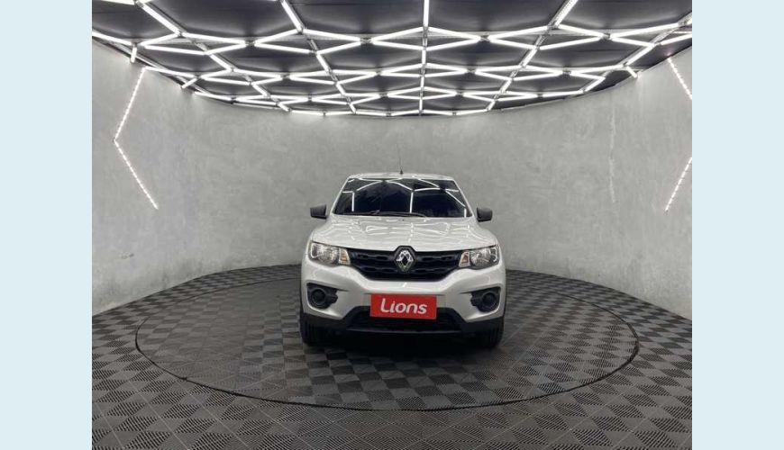 RENAULT KWID ZEN 1.0 12V SCE (FLEX) - PRATA - 2021 Foto 2 (Grande)