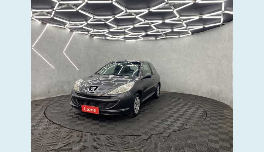 PEUGEOT 207 HATCH XR 1.4 8V (FLEX) 2P - CINZA - 2009 Foto 2 (Grande)