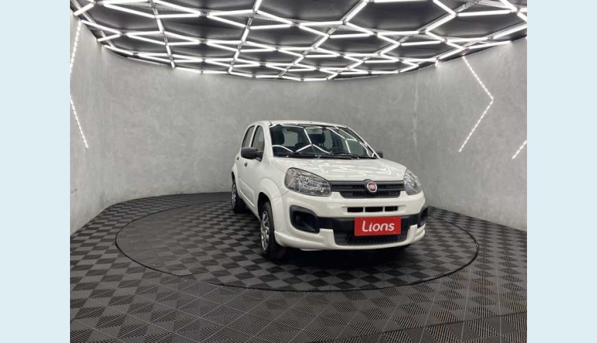 FIAT UNO ATTRACTIVE 1.0 8V (FLEX) 4P - BRANCO - 2020 Foto 2 (Grande)