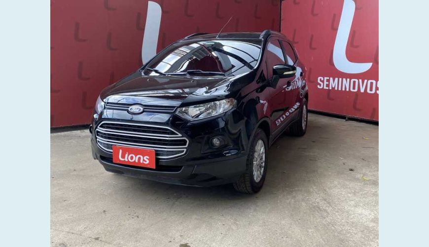 FORD ECOSPORT ECOSPORT FREESTYLE 2.0 16V (FLEX) 4WD - PRETO - 2015 Foto 2 (Grande)
