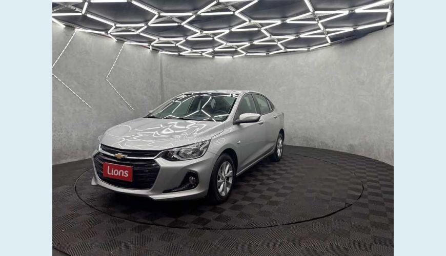 CHEVROLET ONIX PLUS 1.0 LTZ TURBO (FLEX) (AUT) - PRATA - 2021 Foto 2 (Grande)
