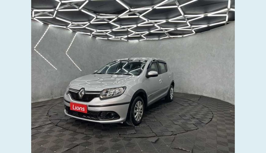 RENAULT SANDERO EXPRESSION 1.0 16V (FLEX) - PRATA - 2016 Foto 2 (Grande)