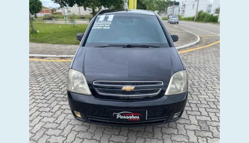 CHEVROLET MERIVA MAXX 1.4 (FLEX) - PRETO - 2011 Foto 2 (Grande)