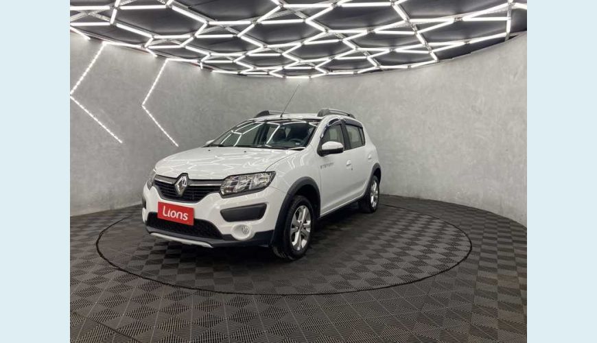 RENAULT SANDERO STEPWAY 1.6 16V SCE (FLEX) - BRANCO - 2017 Foto 2 (Grande)