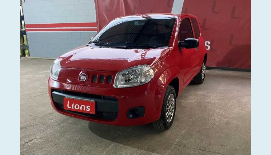 FIAT UNO VIVACE 1.0 8V (FLEX) 2P - VERMELHO - 2014 Foto 2 (Grande)