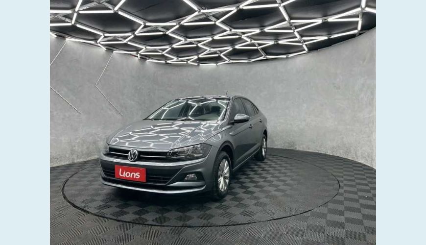 VOLKSWAGEN VIRTUS 1.0 200 TSI COMFORTLINE (FLEX) (AUT) - CINZA - 2021 Foto 2 (Grande)