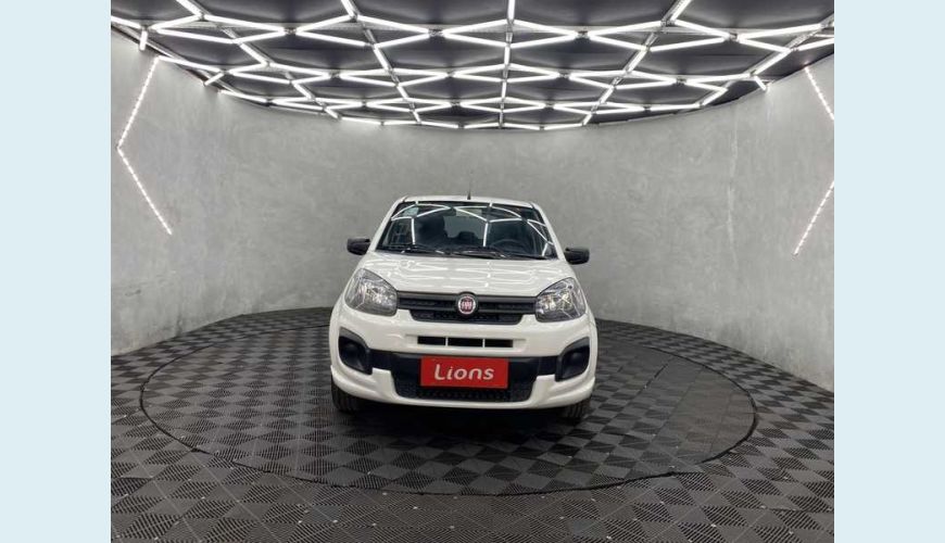 FIAT UNO ATTRACTIVE 1.0 8V (FLEX) 4P - BRANCO - 2020 Foto 2 (Grande)