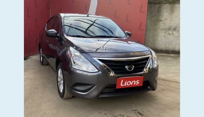 NISSAN VERSA 1.6 16V SV FLEXSTART CVT (FLEX) - CINZA - 2017 Foto 2 (Grande)