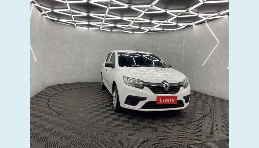 RENAULT SANDERO LIFE 1.0 12V SCE (FLEX) - BRANCO - 2021 Foto 2 (Grande)