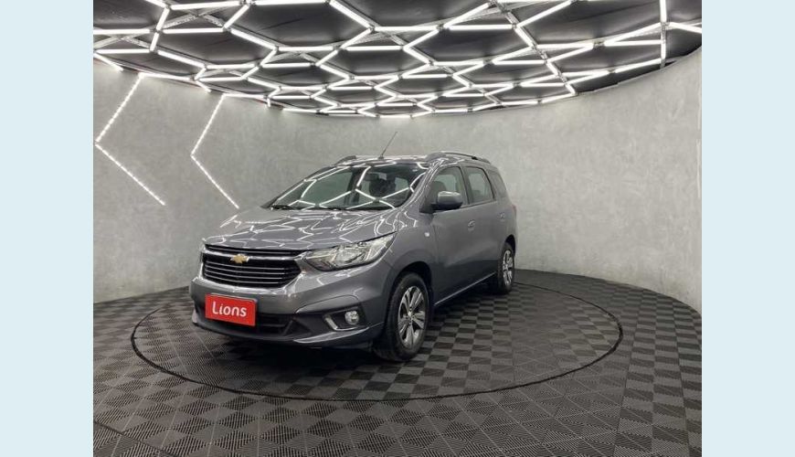 CHEVROLET SPIN PREMIER 7S 1.8 (AUT) (FLEX) - CINZA - 2020 Foto 2 (Grande)
