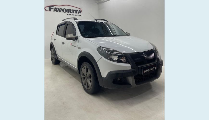 RENAULT SANDERO STEPWAY - BRANCO - 2013 Foto 2 (Grande)