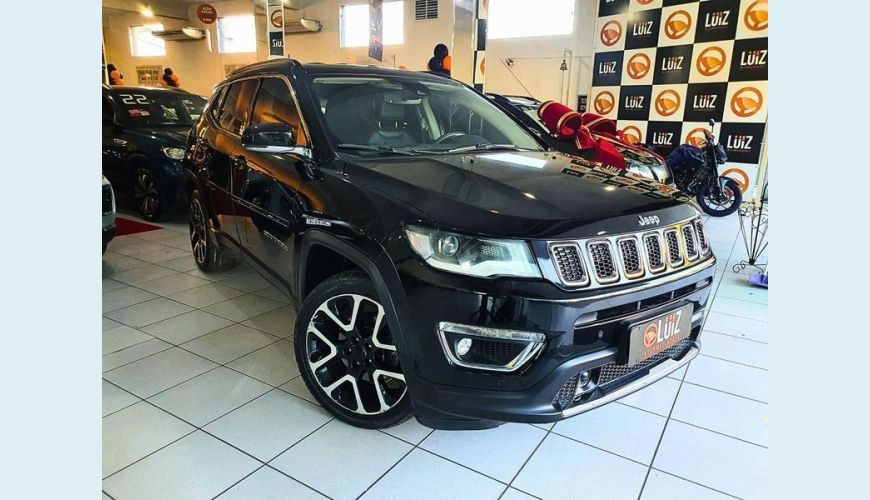 JEEP COMPASS LIMITED 2.0 16V FLEX AUT. 4P - PRETO - 2019 Foto 2 (Grande)