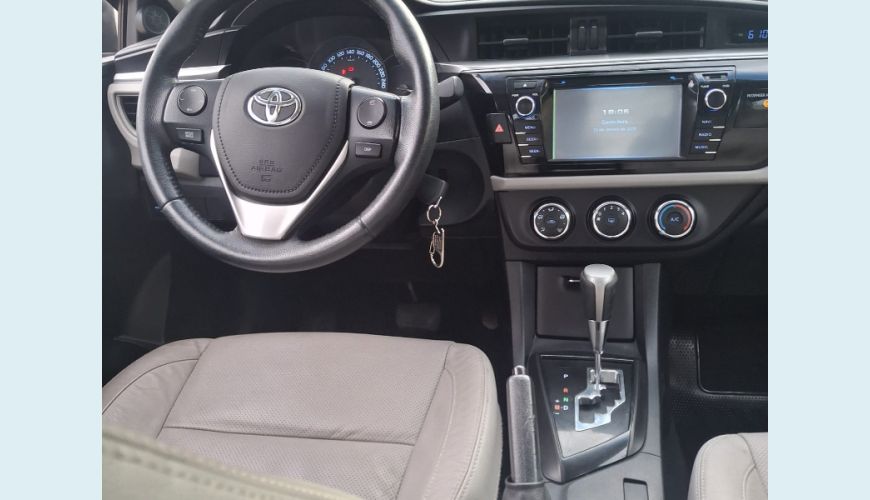TOYOTA COROLLA GLI 1.8 FLEX 16V AUT. - CINZA - 2017 Foto 2 (Grande)