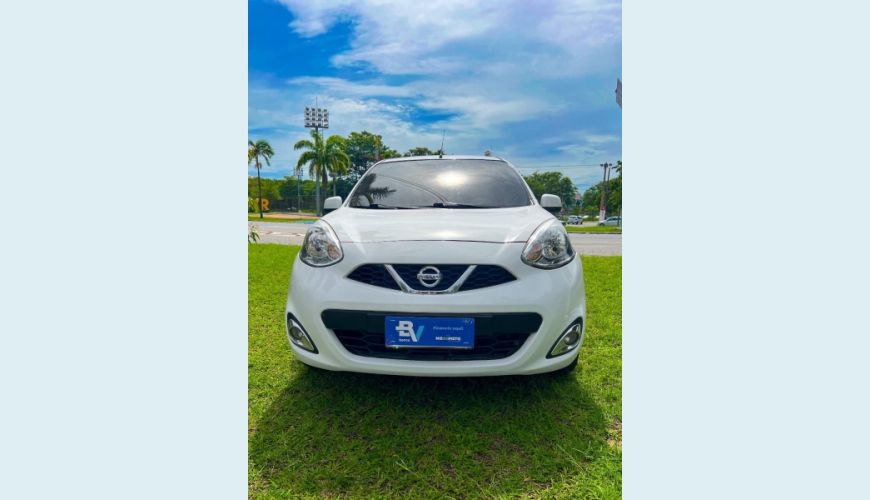 NISSAN MARCH SV 1.6 16V FLEXSTART 5P AUT. - BRANCO - 2017 Foto 2 (Grande)
