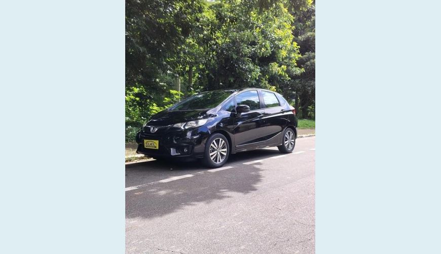 HONDA FIT EXL CVT - PRETO - 2015 Foto 2 (Grande)