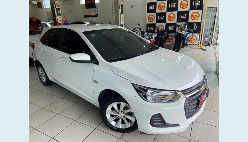 CHEVROLET ONIX 10TAT LT1 1.0 TURBO FLEX MANUAL 4P - BRANCO - 2022 Foto 2 (Grande)