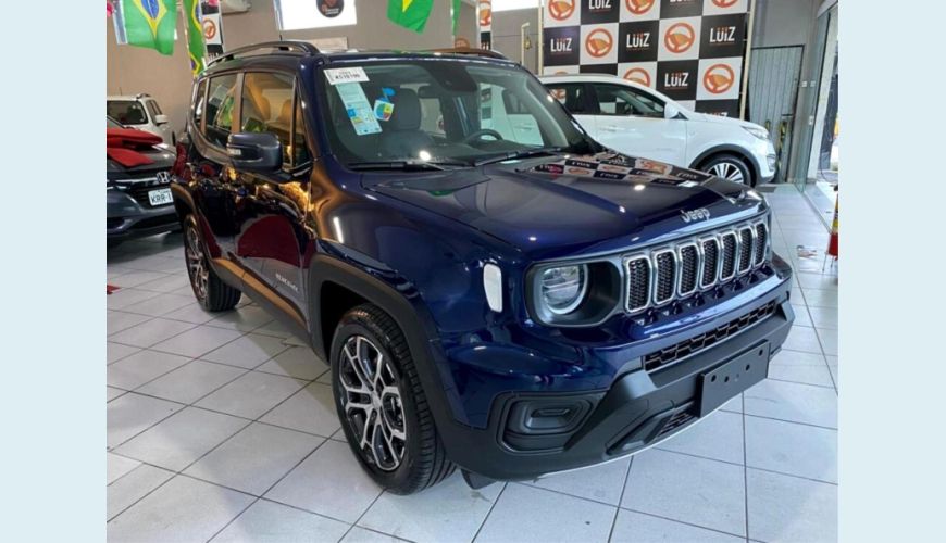 JEEP RENEGADE LONGITUDE T270 1.3 FLEX AUT. 4P - AZUL - 2025 Foto 2 (Grande)