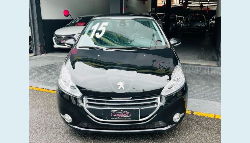 PEUGEOT 208 GRIFFE 1.6 FLEX 16V 5P AUT. - PRETO - 2015 Foto 2 (Grande)