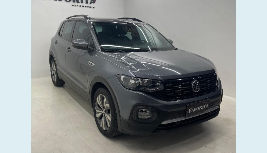 VOLKSWAGEN T-CROSS 1.0 TSI FLEX 12V 5P AUT. - CINZA - 2020 Foto 2 (Grande)