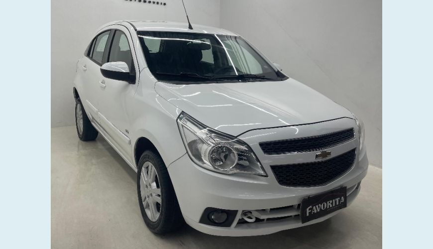 CHEVROLET AGILE LTZ 1.4 MPFI 8V FLEXPOWER 5P - BRANCO - 2011 Foto 2 (Grande)