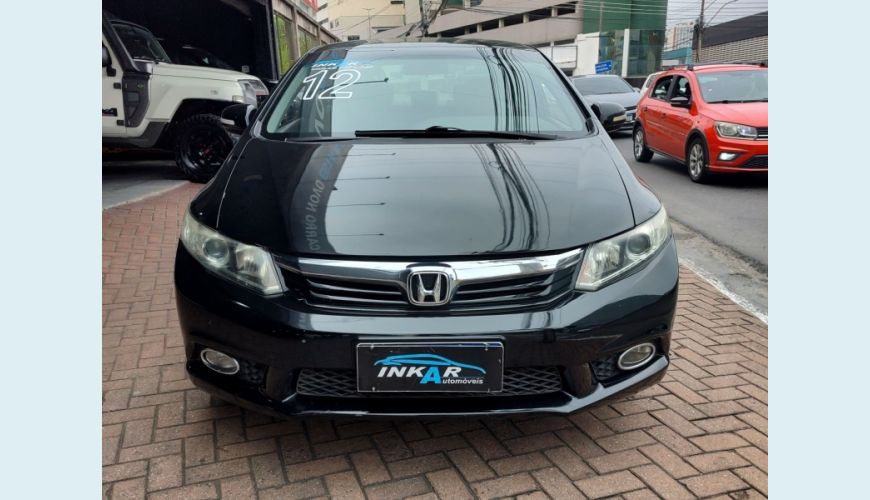 HONDA CIVIC - PRETO - 2012 Foto 2 (Grande)