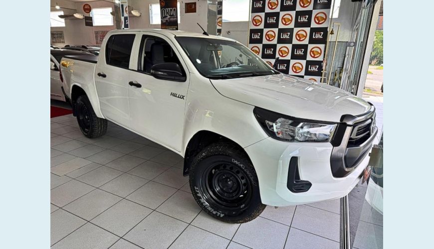 TOYOTA HILUX CDLOWM4FD - BRANCO - 2021 Foto 2 (Grande)