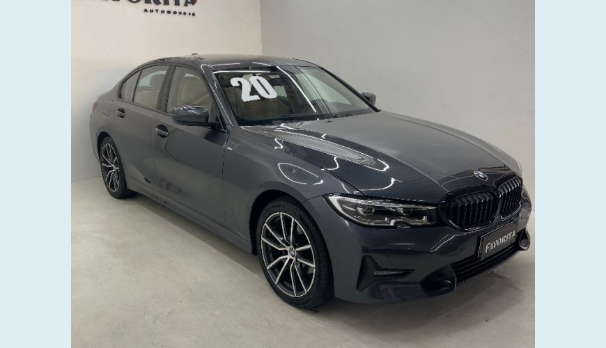 BMW 320IA 2.0 TB M SPORT A.FLEX/M.SPORT 4P - CINZA - 2020 Foto 2 (Grande)