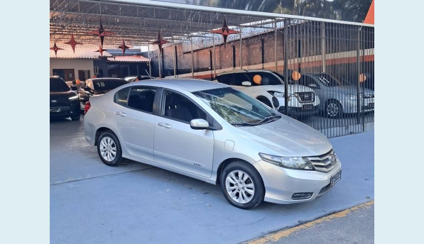 HONDA CITY SEDAN EX 1.5 FLEX 16V 4P AUT. - PRATA - 2013 Foto 2 (Grande)