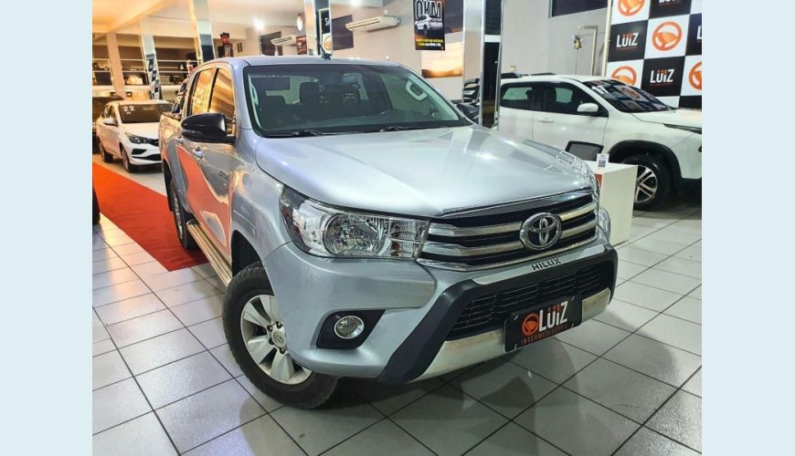 TOYOTA HILUX SR 2.7 16V VVT-I FLEX MANUAL 4P - PRATA - 2018 Foto 2 (Grande)