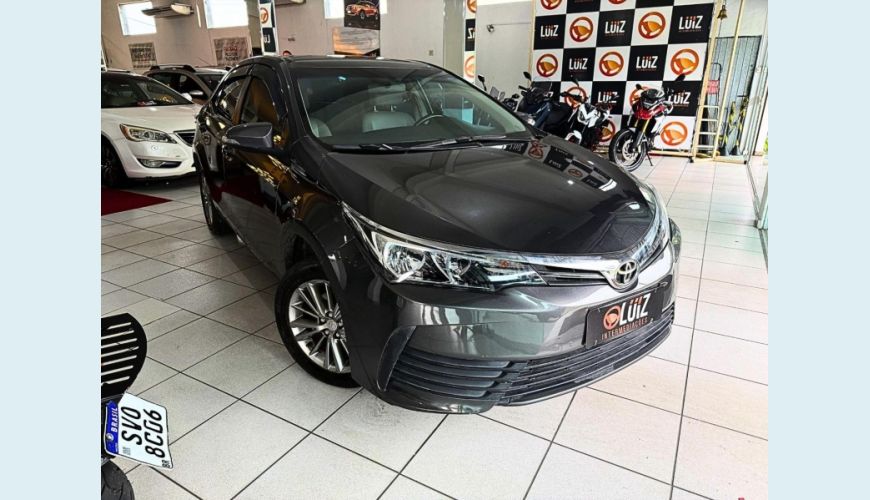 TOYOTA COROLLA GLI UPPER FLEX - CINZA - 2018 Foto 2 (Grande)