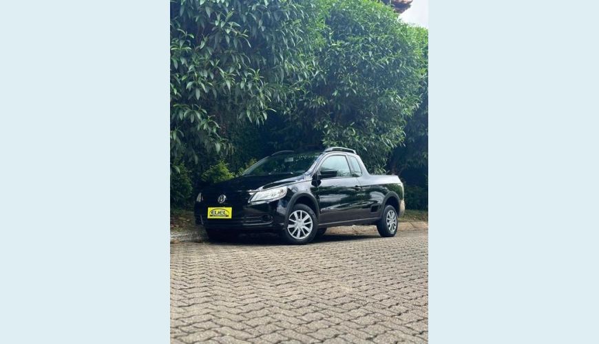 VOLKSWAGEN SAVEIRO 1.6 CE - PRETO - 2013 Foto 2 (Grande)