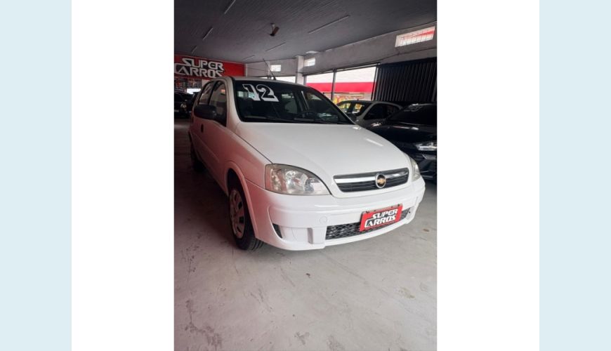 CHEVROLET CORSA FLEX MANUAL 4P - BRANCO - 2012 Foto 2 (Grande)
