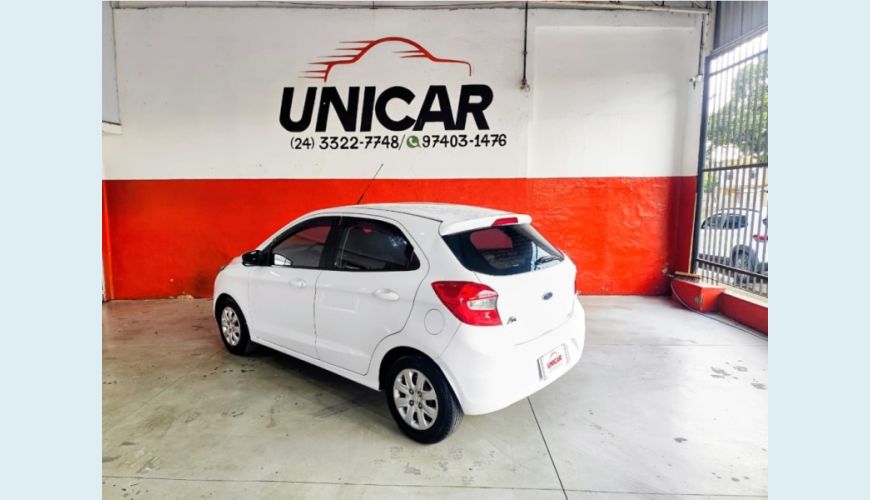 FORD KA FLEX MANUAL 4P - BRANCO - 2018 Foto 2 (Grande)