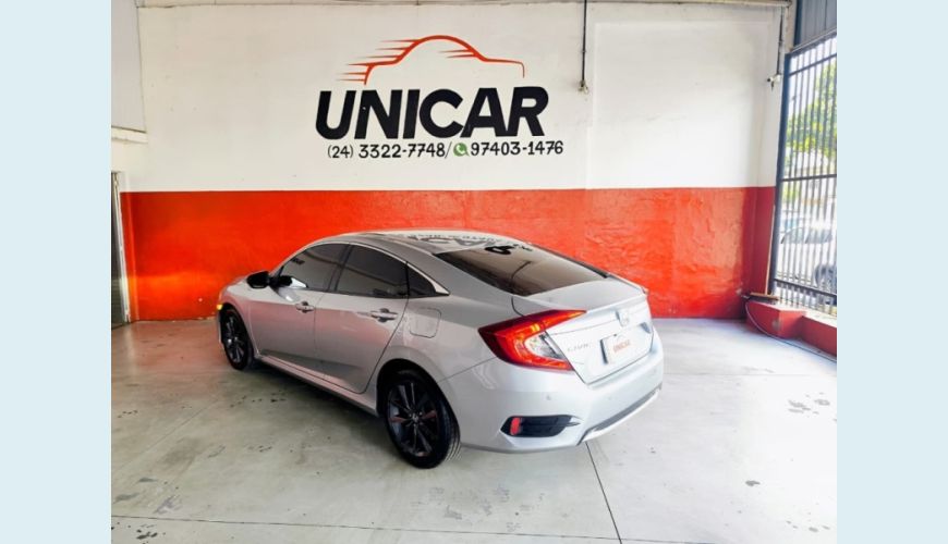 HONDA CIVIC FLEX AUT. 4P - PRATA - 2021 Foto 2 (Grande)
