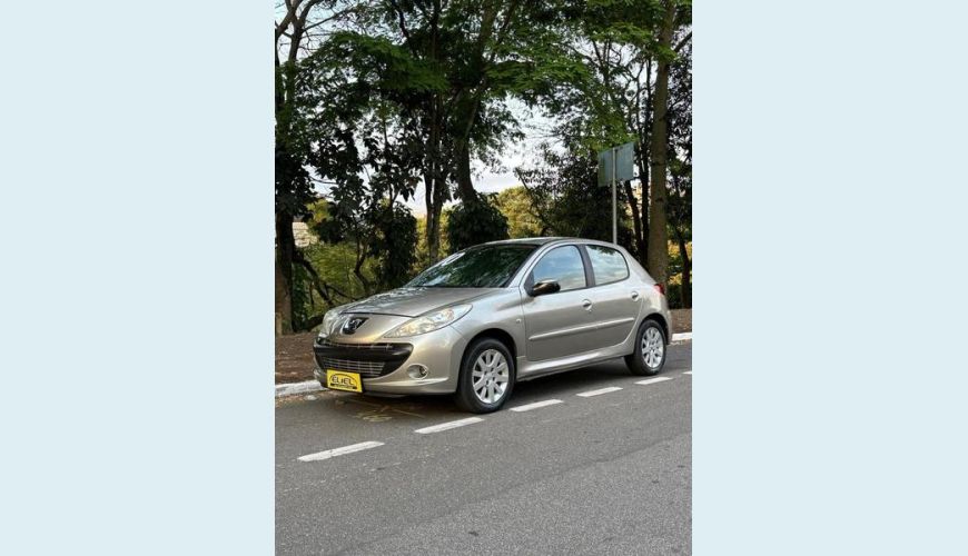 PEUGEOT 207 XS 1.6 16V FLEX AUT. 4P - PRATA - 2010 Foto 2 (Grande)