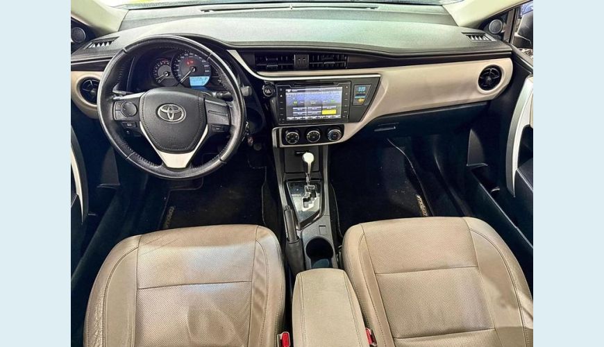 TOYOTA COROLLA GLI UPPER 1.8 16V FLEX MANUAL 4P - CINZA - 2018 Foto 2 (Grande)