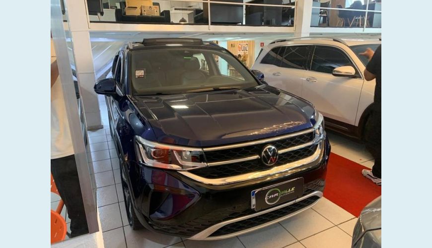VOLKSWAGEN TAOS HIGHLINE 250 1.4 TSI FLEX MANUAL 4P - AZUL - 2023 Foto 2 (Grande)