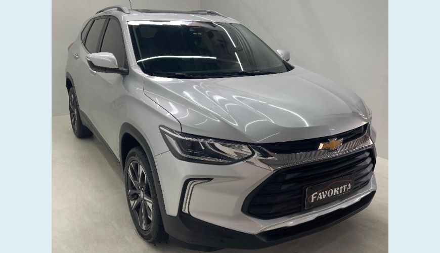 CHEVROLET TRACKER PREMIER 1.2 TURBO 12V FLEX MANUAL 4P - PRATA - 2021 Foto 2 (Grande)