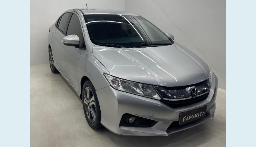 HONDA CITY EX 1.5 16V FLEX AUT. 4P - PRATA - 2015 Foto 2 (Grande)