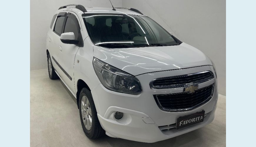 CHEVROLET SPIN LTZ 1.8 8V FLEX AUT. 4P - BRANCO - 2014 Foto 2 (Grande)