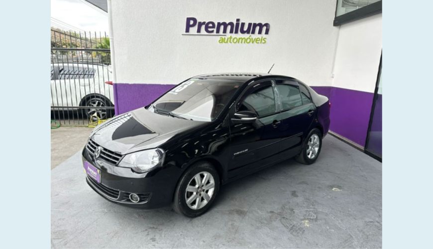 VOLKSWAGEN POLO SEDAN FLEX MANUAL 4P - PRETO - 2013 Foto 2 (Grande)