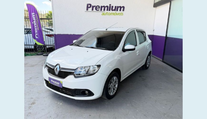 RENAULT SANDERO FLEX MANUAL 4P - BRANCO - 2020 Foto 2 (Grande)