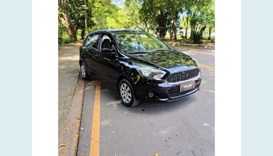 FORD KA FLEX MANUAL 4P - PRETO - 2017 Foto 2 (Grande)