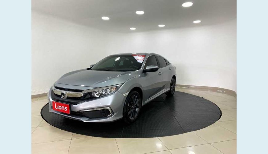 HONDA CIVIC LX 2.0 FLEX AUT. 4P - PRATA - 2020 Foto 2 (Grande)