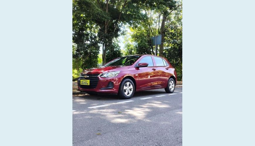 CHEVROLET ONIX 1.0 FLEX MANUAL 4P - VERMELHO - 2021 Foto 2 (Grande)