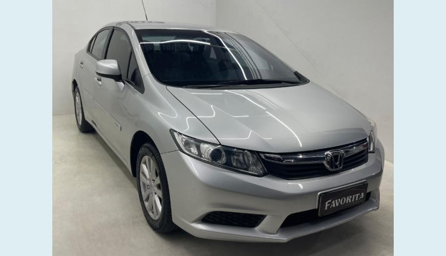 HONDA CIVIC LXS 1.8 FLEX AUT. 4P - PRATA - 2015 Foto 2 (Grande)