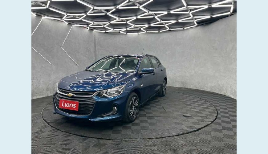 CHEVROLET ONIX LT 1.0 TURBO FLEX MANUAL 4P - AZUL - 2024 Foto 2 (Grande)